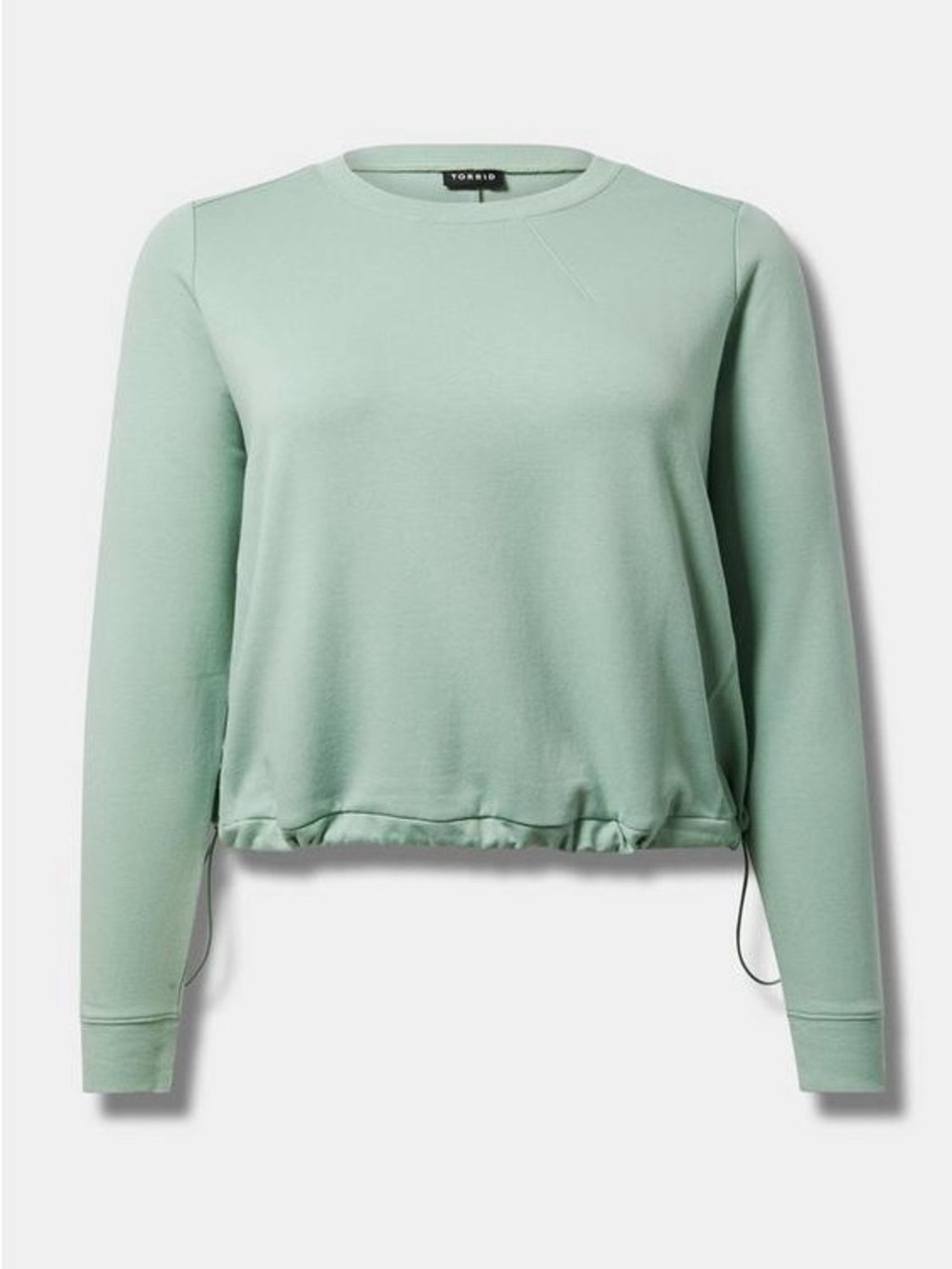 TORRID Mint Crewneck Bungee Sweatshirt
